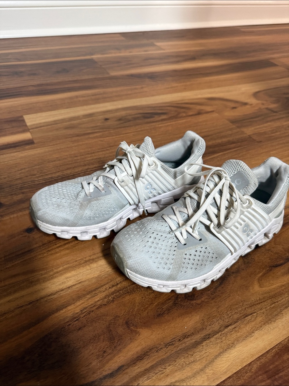 Lightweight White Running Shoes